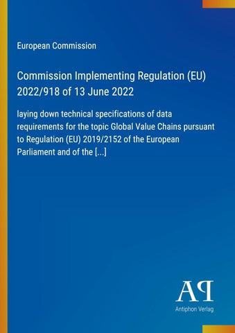 Commission Implementing Regulation (EU) 2022/918 of 13 June 2022