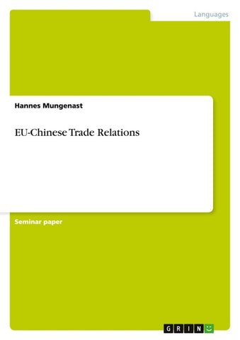 EU-Chinese Trade Relations