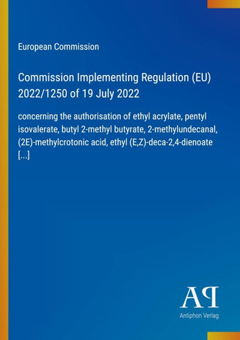 Commission Implementing Regulation (EU) 2022/1250 of 19 July 2022