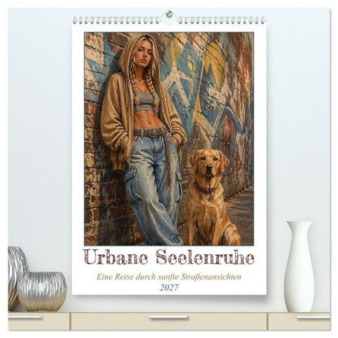 Urbane Seelenruhe (hochwertiger Premium Wandkalender 2027 DIN A2 hoch), Kunstdruck in Hochglanz