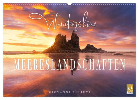 Wunderschöne Meereslandschaften (Wandkalender 2027 DIN A2 quer), CALVENDO Monatskalender