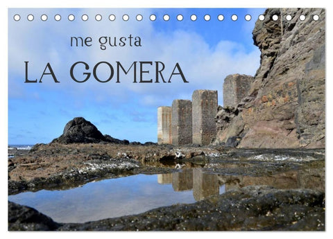 me gusta La Gomera (Tischkalender 2027 DIN A5 quer), CALVENDO Monatskalender