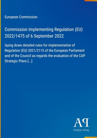 Commission Implementing Regulation (EU) 2022/1475 of 6 September 2022