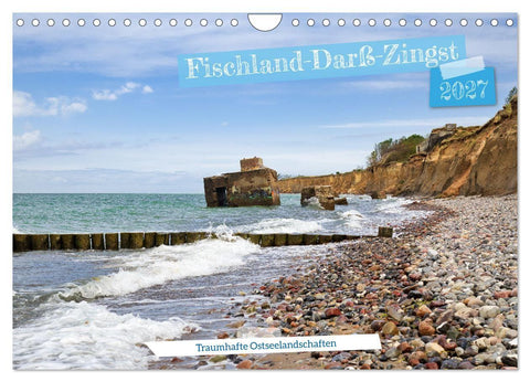 Fischland-Darß-Zingst - Traumhafte Ostseelandschaften (Wandkalender 2027 DIN A4 quer), CALVENDO Monatskalender