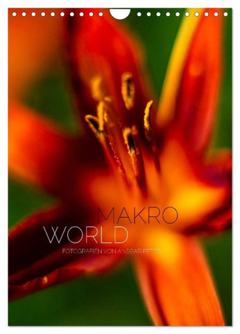 Makro World (Wandkalender 2027 DIN A4 hoch), CALVENDO Monatskalender