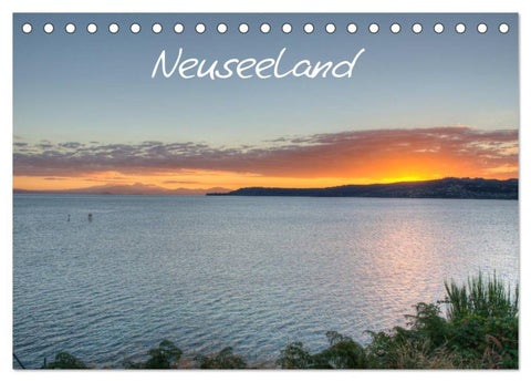 Neuseeland (Tischkalender 2026 DIN A5 quer), CALVENDO Monatskalender