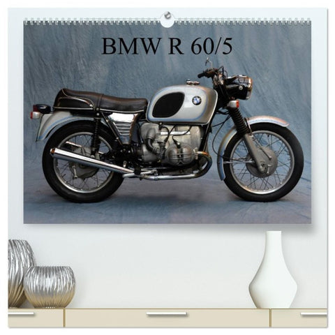 BMW R 60/5 (hochwertiger Premium Wandkalender 2027 DIN A2 quer), Kunstdruck in Hochglanz