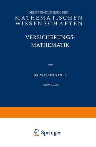 Versicherungsmathematik