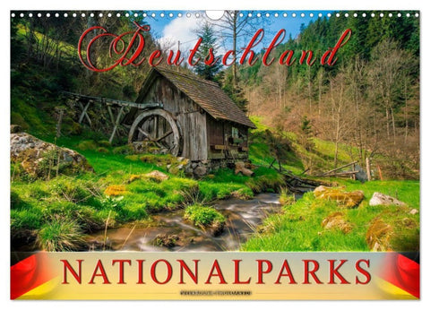 Deutschland - Nationalparks (Wandkalender 2027 DIN A3 quer), CALVENDO Monatskalender