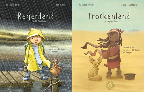 Regenland + Trockenland - Ein Wendebuch