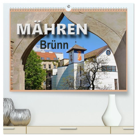 Mähren - Brünn (hochwertiger Premium Wandkalender 2027 DIN A2 quer), Kunstdruck in Hochglanz
