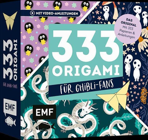 333 Origami – Für Ghibli-Fans – Niedliche Papiere falten
