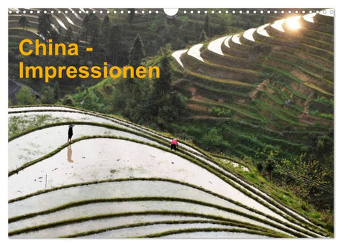 China-Impressionen (Wandkalender 2027 DIN A3 quer), CALVENDO Monatskalender