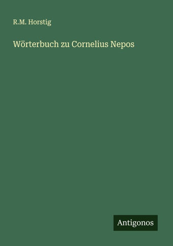 Wörterbuch zu Cornelius Nepos