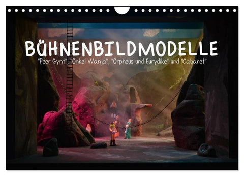 Bühnenbildmodelle (Wandkalender 2027 DIN A4 quer), CALVENDO Monatskalender