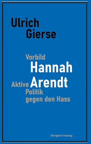 Vorbild Hannah Arendt
