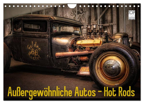 Außergewöhnliche Autos - Hot Rods (Wandkalender 2026 DIN A4 quer), CALVENDO Monatskalender