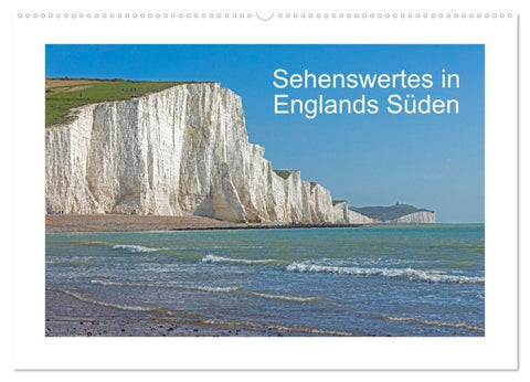Sehenswertes in Englands Süden (Wandkalender 2027 DIN A2 quer), CALVENDO Monatskalender