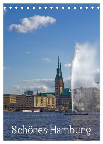 Schönes Hamburg (Tischkalender 2027 DIN A5 hoch), CALVENDO Monatskalender