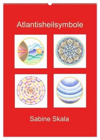 Atlantisheilsymbole (Wandkalender 2027 DIN A2 hoch), CALVENDO Monatskalender