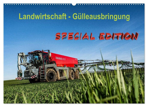 Landwirtschaft - Gülleausbringung (Wandkalender 2027 DIN A2 quer), CALVENDO Monatskalender