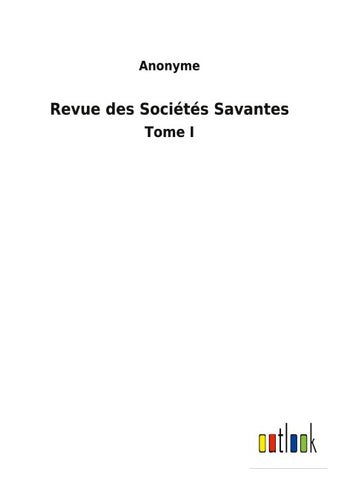 Revue des Sociétés Savantes