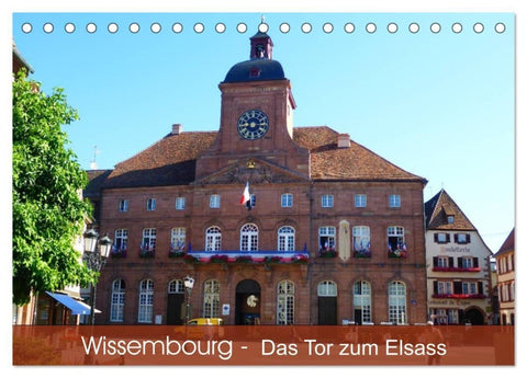 Wissembourg - Tor zum Elsass (Tischkalender 2027 DIN A5 quer), CALVENDO Monatskalender