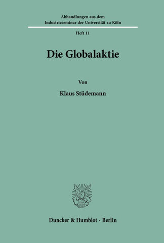 Die Globalaktie.