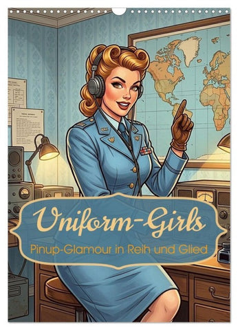 Uniform-Girls (Wandkalender 2027 DIN A3 hoch), CALVENDO Monatskalender