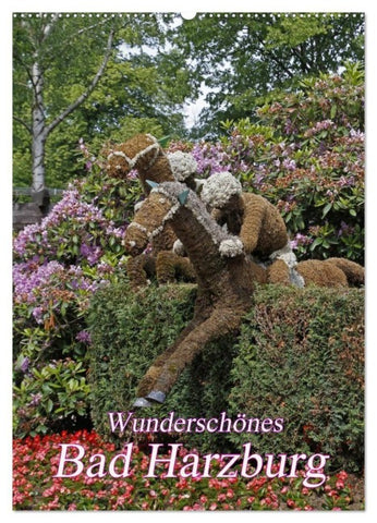 Wunderschönes Bad Harzburg (Wandkalender 2027 DIN A2 hoch), CALVENDO Monatskalender