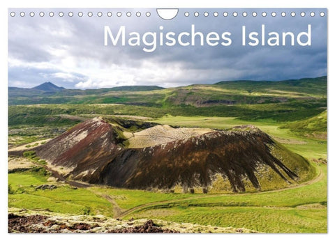 Magisches Island (Wandkalender 2027 DIN A4 quer), CALVENDO Monatskalender