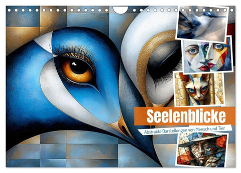 Seelenblicke (Wandkalender 2027 DIN A4 quer), CALVENDO Monatskalender