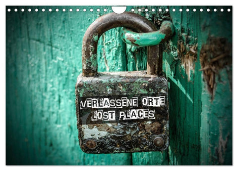 Verlassene Orte - Lost Places (Wandkalender 2026 DIN A4 quer), CALVENDO Monatskalender