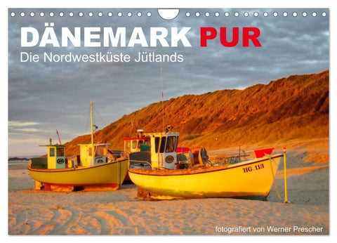 Dänemark Pur (Wandkalender 2026 DIN A4 quer), CALVENDO Monatskalender