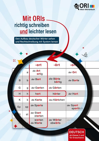 Leichter lesen und richtig schreiben mit ORIs (Förderung aller Kinder)