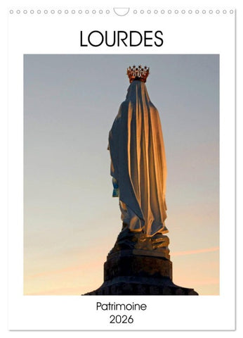 LOURDES Patrimoine (Calendrier mural 2026 DIN A3 horizontal), CALVENDO calendrier mensuel