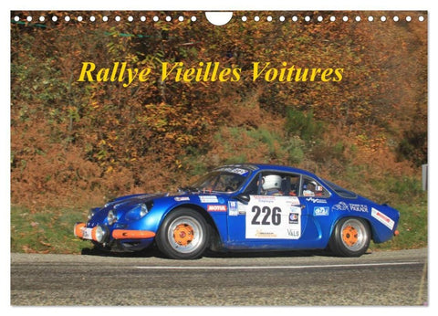 Rallye Vieilles Voitures (Calendrier mural 2027 DIN A4 vertical), CALVENDO calendrier mensuel