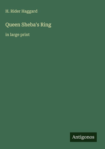 Queen Sheba's Ring
