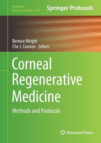 Corneal Regenerative Medicine