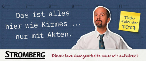 Stromberg Tischkalender 2027