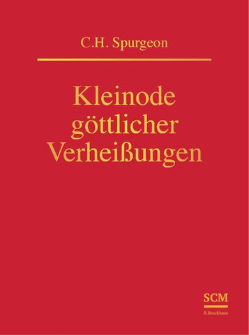 Kleinode göttlicher Verheißungen