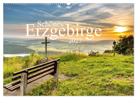 Schönes Erzgebirge (Wandkalender 2027 DIN A2 quer), CALVENDO Monatskalender