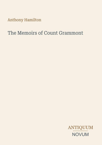 The Memoirs of Count Grammont