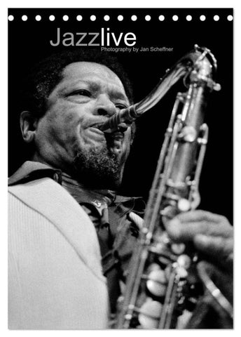 Jazz live (Tischkalender 2027 DIN A5 hoch), CALVENDO Monatskalender