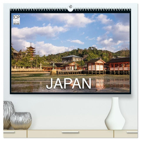 Japan (hochwertiger Premium Wandkalender 2027 DIN A2 quer), Kunstdruck in Hochglanz