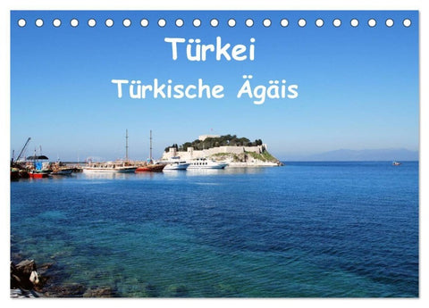 Türkei - Türkische Ägäis (Tischkalender 2027 DIN A5 quer), CALVENDO Monatskalender