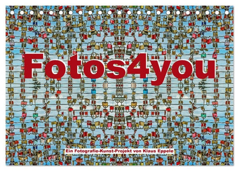Fotos4you (Tischkalender 2027 DIN A5 quer), CALVENDO Monatskalender