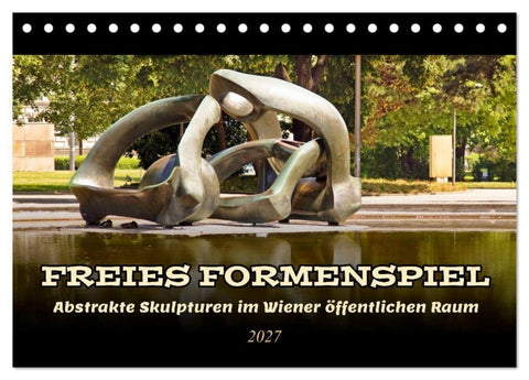 Freies Formenspiel (Tischkalender 2027 DIN A5 quer), CALVENDO Monatskalender