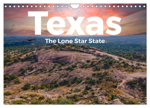 Texas - The Lone Star State (Wandkalender 2027 DIN A4 quer), CALVENDO Monatskalender