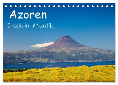 Azoren - Inseln im Atlantik (Tischkalender 2027 DIN A5 quer), CALVENDO Monatskalender